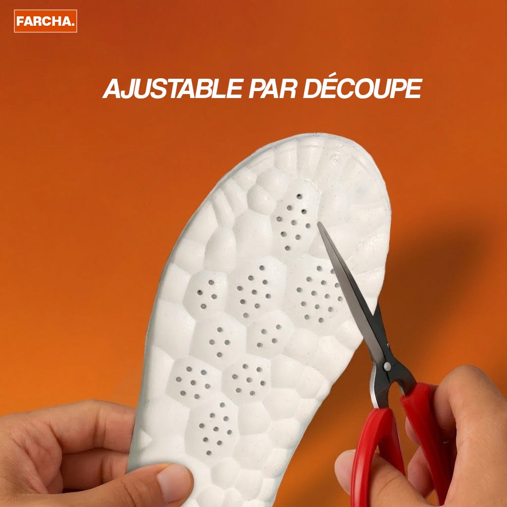 Trimming Farcha insole to size
