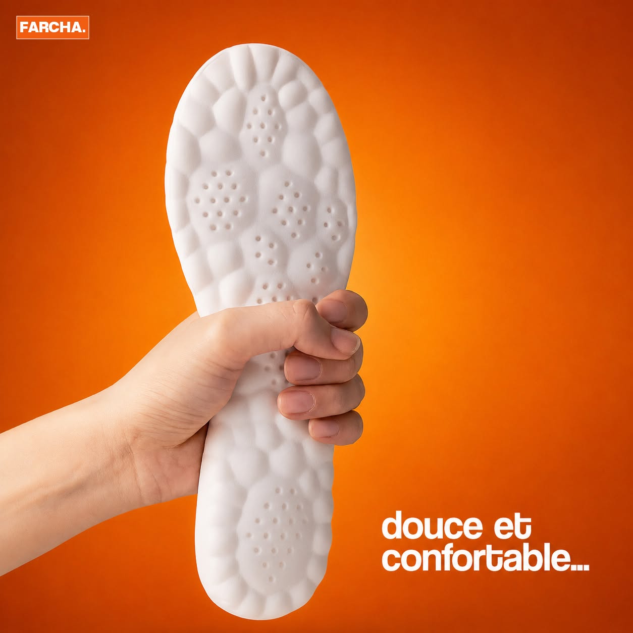 Farcha insole cushioning
