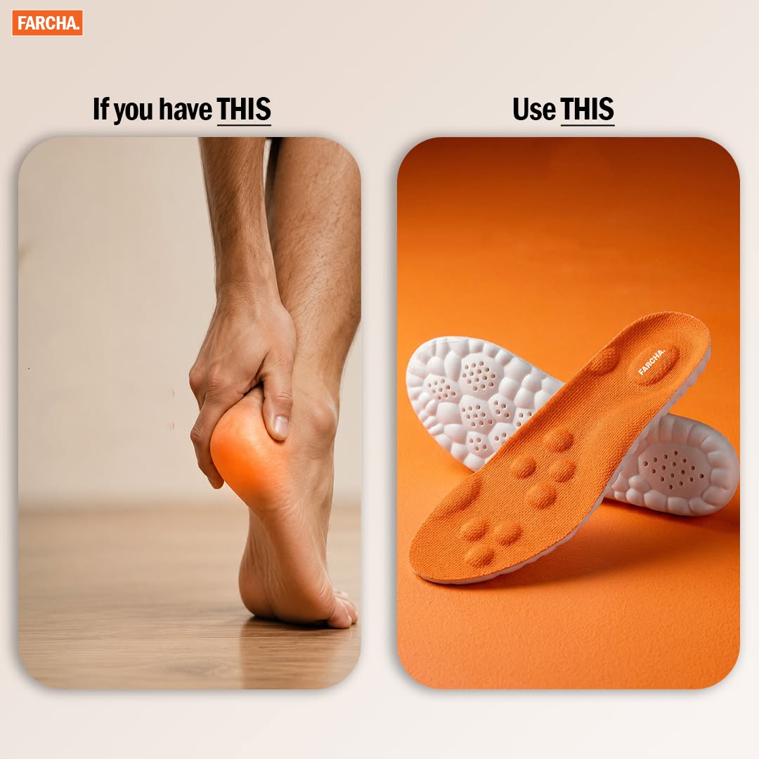Before and after heel pain